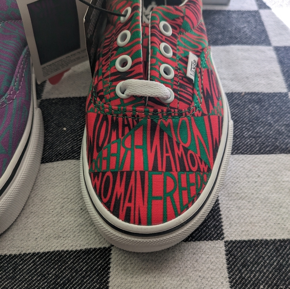 Vans Off The Wall Era Youth 4 MoMA Faith Ringgold Freedom 2020 - Picture 8 of 12